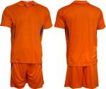 Екип за футбол/ волейбол/ хандбал, фланелка с шорти - оранжев със синьо MAXIMA, размери L, XL